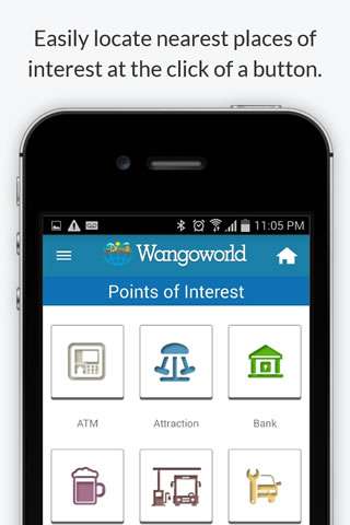 Discover places of interest with Wangoworld app